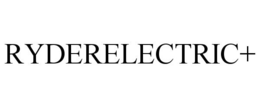RYDERELECTRIC+ trademark