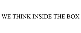 WE THINK INSIDE THE BOX trademark