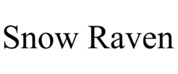 SNOW RAVEN trademark