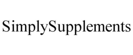 SIMPLYSUPPLEMENTS trademark