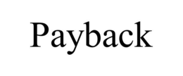 PAYBACK trademark