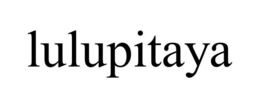 LULUPITAYA trademark