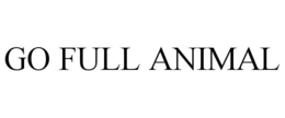 GO FULL ANIMAL trademark