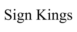 SIGN KINGS trademark
