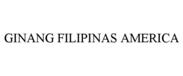 GINANG FILIPINAS AMERICA trademark