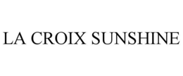 LA CROIX SUNSHINE trademark