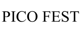 PICO FEST trademark