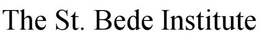THE ST. BEDE INSTITUTE trademark