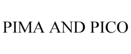 PIMA AND PICO trademark