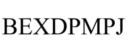 BEXDPMPJ trademark