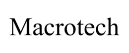 MACROTECH trademark