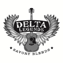 DELTA LEGENDS SAVORY BLENDS trademark