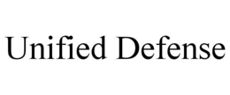 UNIFIED DEFENSE trademark