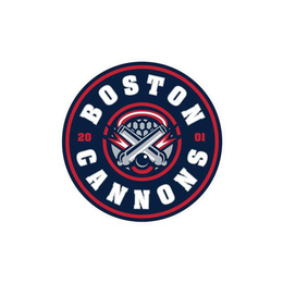 BOSTON 20 01 CANNONS trademark