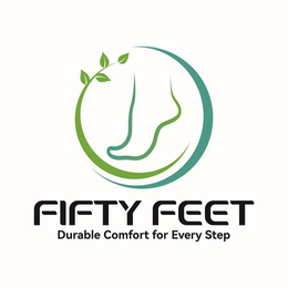 FIFTY FEET DURABLE COMFORT FOR EVERY STEP trademark