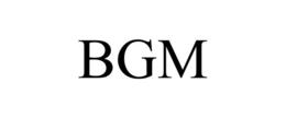 BGM trademark