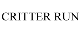 CRITTER RUN trademark