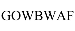 GOWBWAF trademark