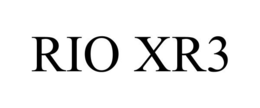 RIO XR3 trademark