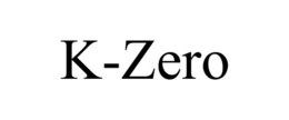 K-ZERO trademark