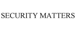SECURITY MATTERS trademark