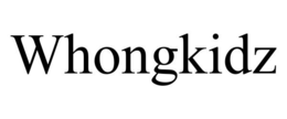 WHONGKIDZ trademark
