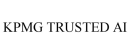 KPMG TRUSTED AI trademark