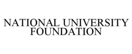 NATIONAL UNIVERSITY FOUNDATION trademark