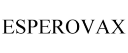 ESPEROVAX trademark