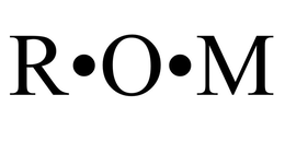 R • O • M trademark