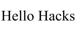 HELLO HACKS trademark