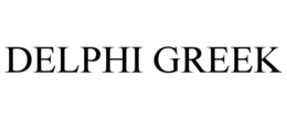 DELPHI GREEK trademark