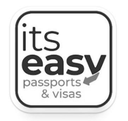 ITS EASY PASSPORTS & VISAS trademark