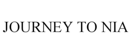JOURNEY TO NIA trademark