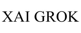 XAI GROK trademark