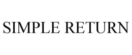 SIMPLE RETURN trademark