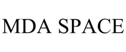 MDA SPACE trademark
