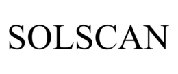 SOLSCAN trademark