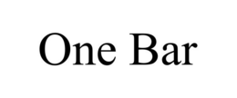 ONE BAR trademark