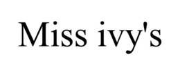 MISS IVY'S trademark