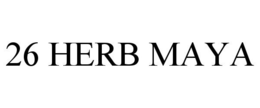 26 HERB MAYA trademark