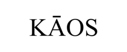 KAOS trademark
