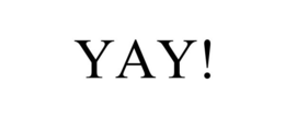 YAY! trademark