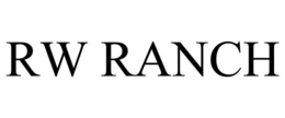 RW RANCH trademark