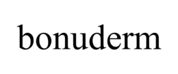 BONUDERM trademark