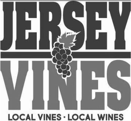 JERSEY VINES LOCAL VINES ˑ LOCAL WINES trademark