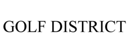 GOLF DISTRICT trademark