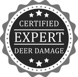 CERTIFIED DEER DAMAGE EXPERT trademark
