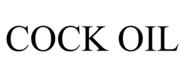 COCK OIL trademark