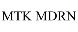 MTK MDRN trademark